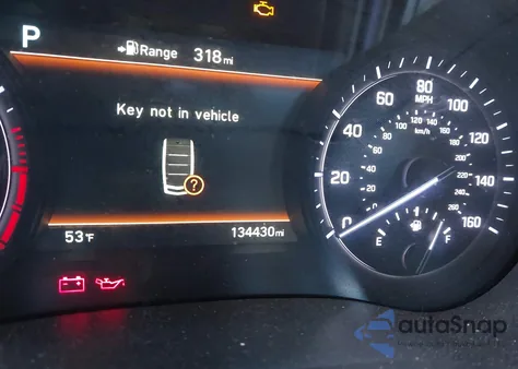 2018 Genesis G80 3.8 из США, поврежденный, VIN KMHGN4JE2JU272069